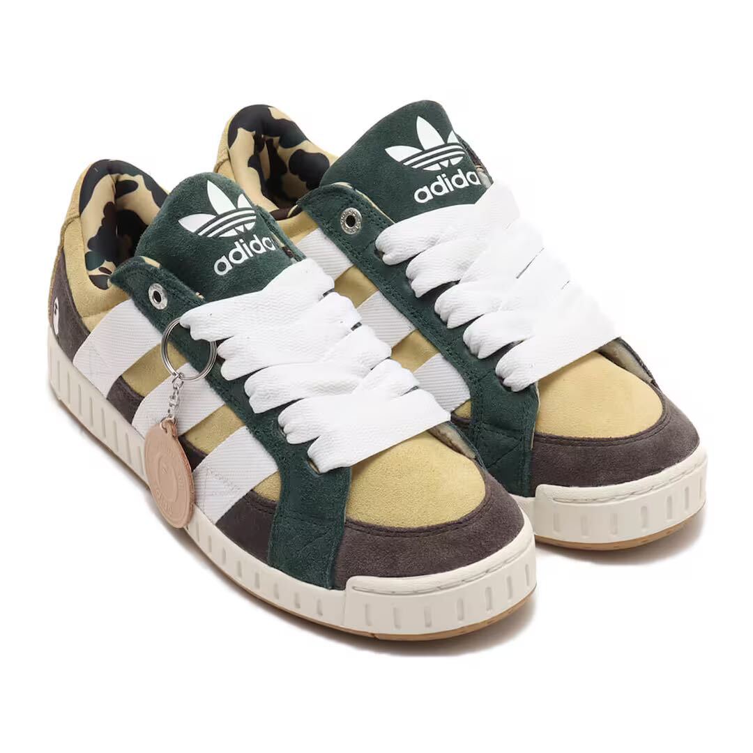 1円〜新品未使用 28.5cm adidas LWST BAPE SAND FTWWHT CWHITE アディダス ロースーツ ベイプ IE6118 国内正規品 限定 希少 絶版 レア 最安