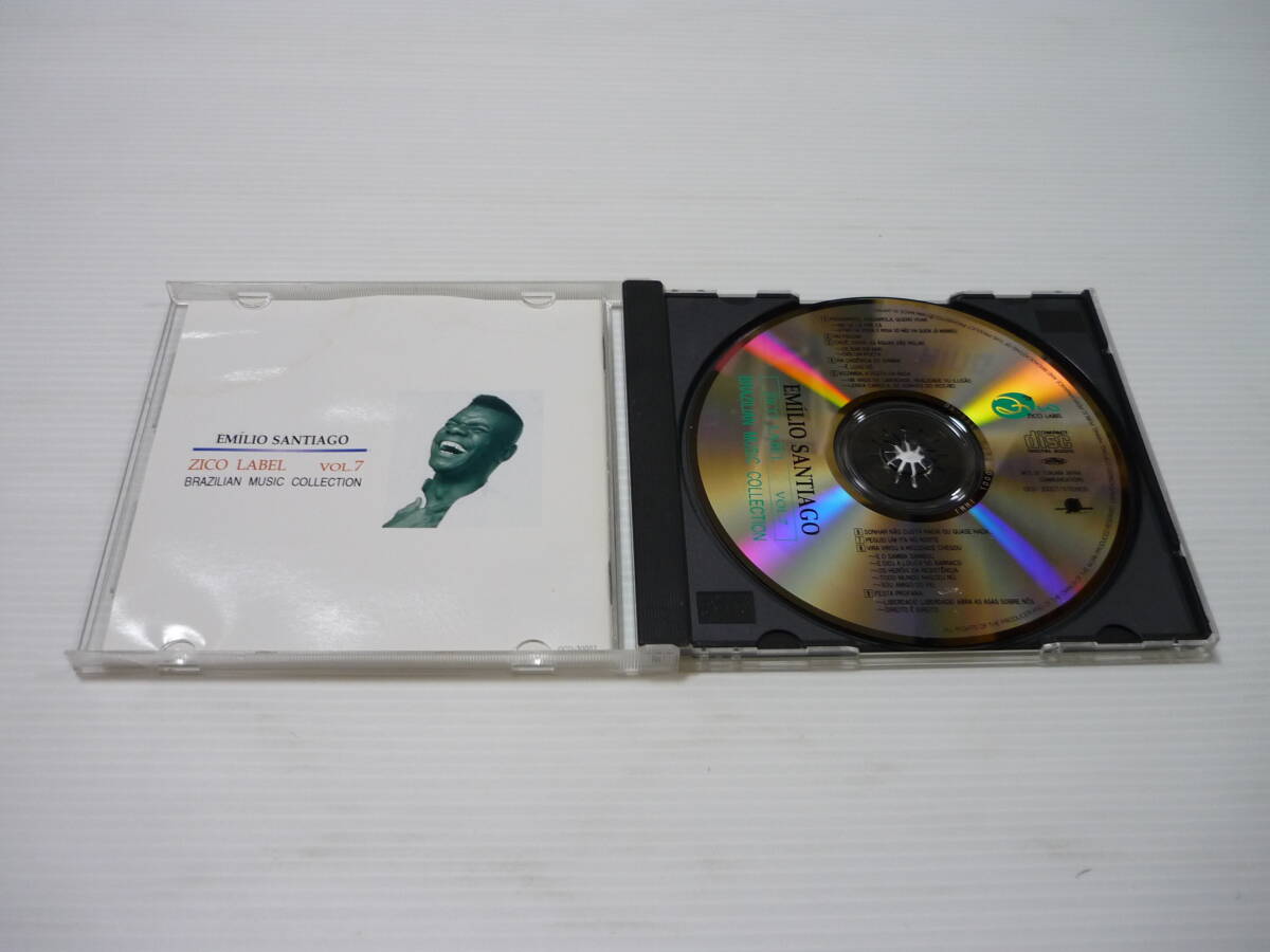 [管00]【送料無料】CD エミリオ・サンチアゴ / リオの蒼い星 ジーコレーベル ブラジリアン ミュージック コレクション Vol.7 洋楽の画像4