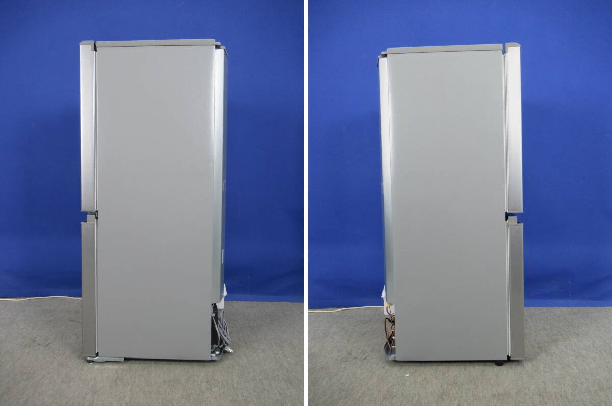 本州送料無料！美品 AQUA アクア 126L 2ドア冷凍冷蔵庫 AQR-13M(S) ブラッシュシルバー 2022年製 右開きの画像8