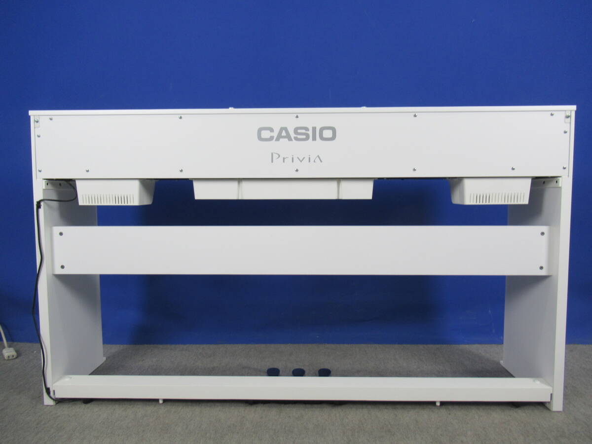美品！CASIO カシオ 88鍵電子ピアノ プリビア PX-770WE ホワイトウッド調 2019年製 マルチ・ディメンショナル・モーフィングAiR音源_画像7