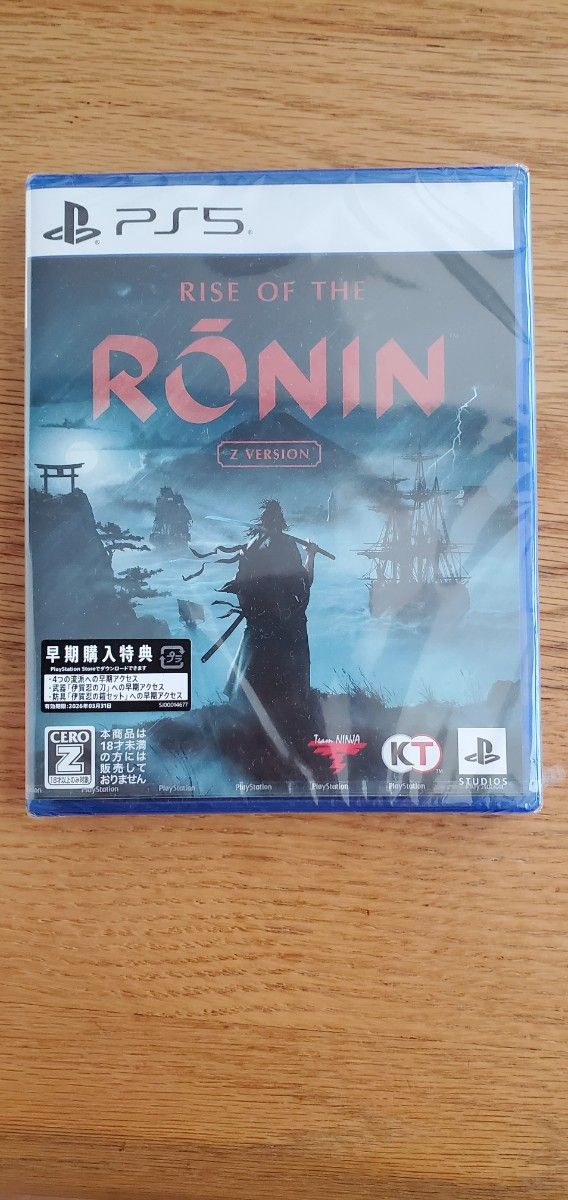 RISE OF THE RONIN Z VERSION ライズオブザローニン　早期購入特典のコード未使用 