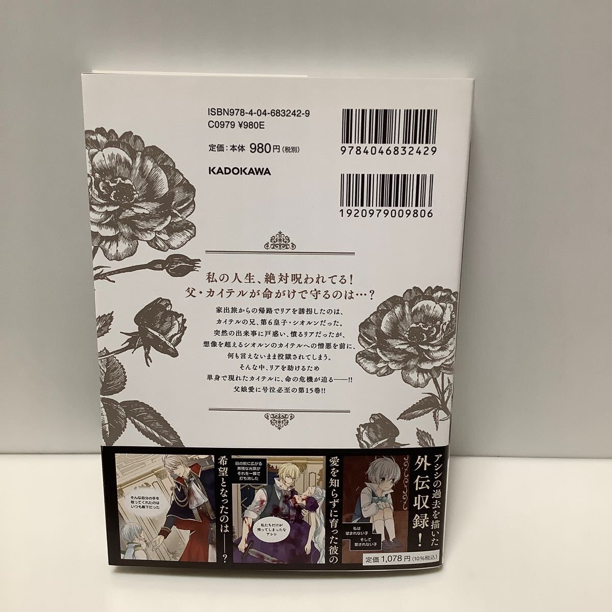 RINO/皇帝の一人娘/15巻/アニメイトリーフレット、イラストカード有り_画像4