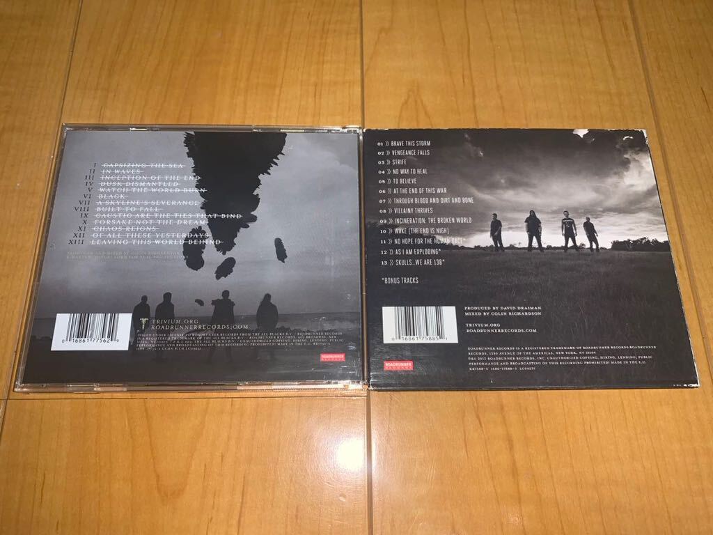 【輸入盤CD】Trivium アルバム2枚セット / トリヴィアム / In Waves / Vengeance Falls_画像2