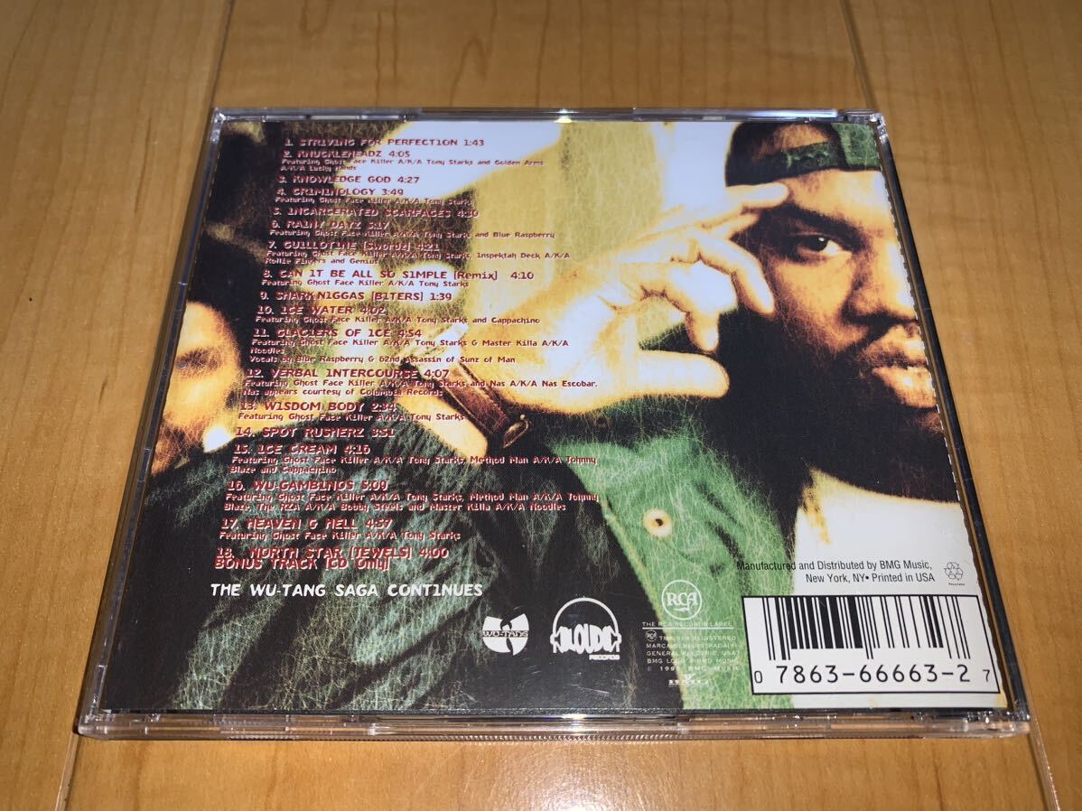 【輸入盤CD】Raekwon / レイクウォン / Only Built 4 Cuban Linx… / Wu-Tang Clan / ウータン・クランの画像2