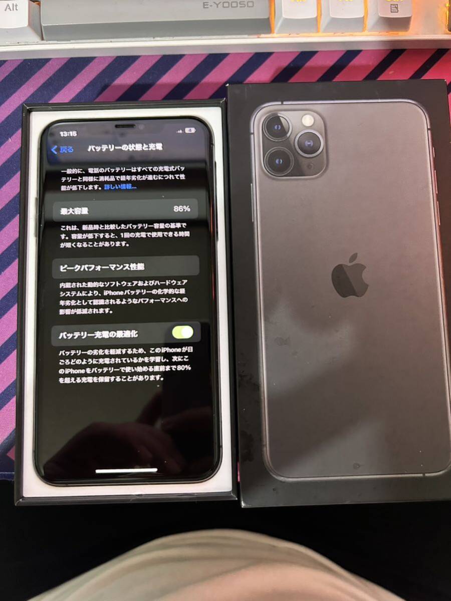 iPhone 11Pro Max 64GB SIMフーリの画像2