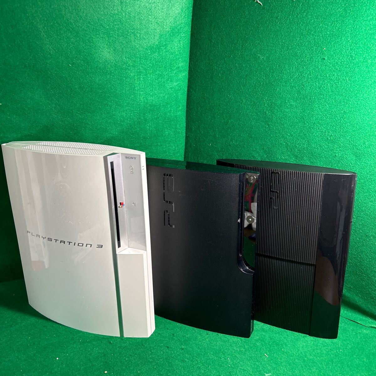 SONY PlayStation3 ps3 まとめて3台 ジャンク 動作未確認 初期型 後期型 １円スタートの画像1