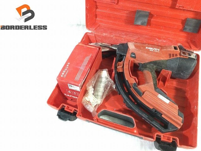 【送料無料☆彡修理できる方必見!ジャンク品】HILTI ヒルティ ガス鋲打ち機 GX120 88843_画像1