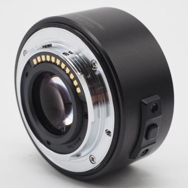 ■ほぼ新品■ PANASONIC パナソニック デジタルカメラ交換レンズ用テレコンバーター DMW-TC20 元箱・説明書付きの画像3