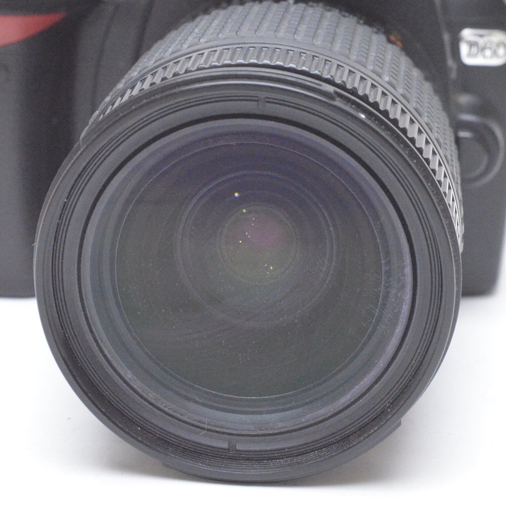 ニコン デジタル一眼レフカメラ D60 レンズ AF NIKKOR 28-80mm 1:3.5-5.6D 充電器・バッテリー付属 Nikonの画像2