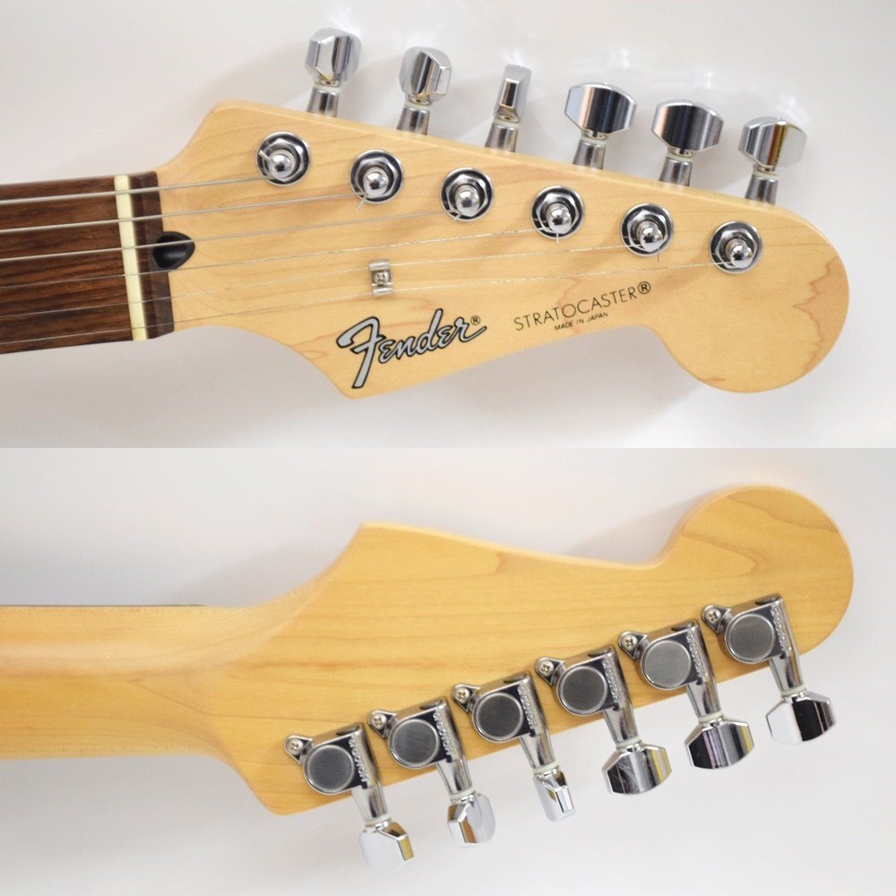 Fender Japan エレキギター ST-50 VWH ストラトキャスター 弦高6弦約3.5mm 1弦約2mm フレット数21 ソフトケース付属 フェンダーの画像6