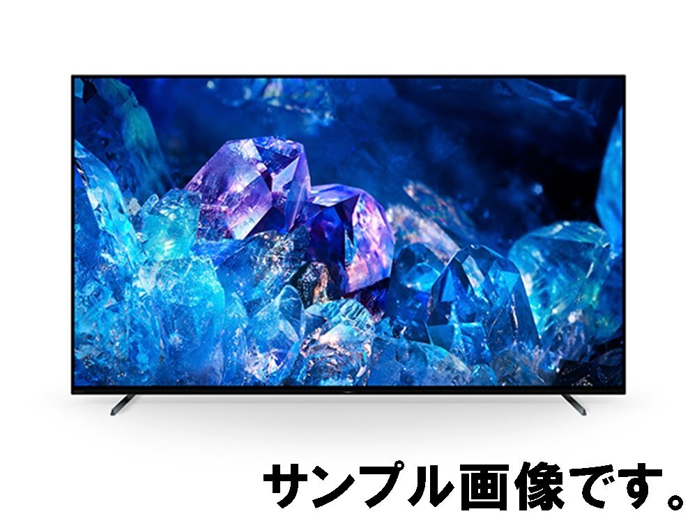 未使用 SONY ブラビア 4K有機ELテレビ XRJ-65A80K 65V型 画素数3840×2160 4Kチューナー内蔵 認知特性プロセッサーXR BRAVIA ソニーの画像2