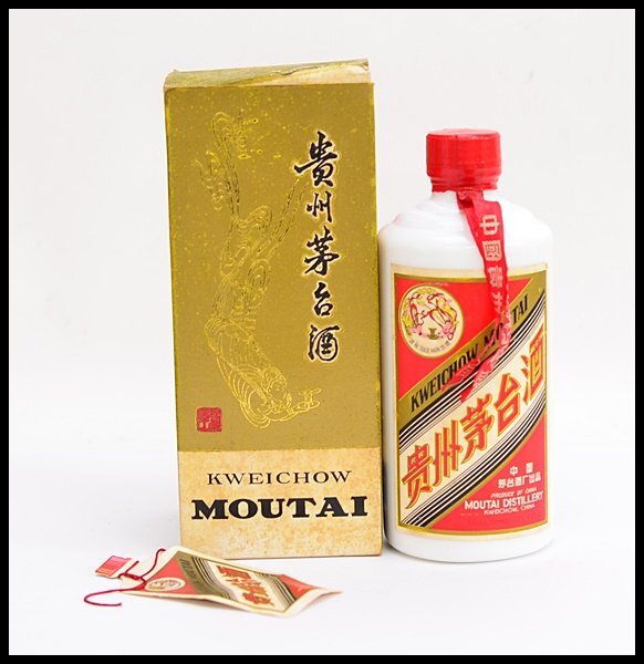 希少 未開栓 中国 貴州茅台酒 マオタイ酒 天女 270ml 53％ 箱付属 MOUTAI 容器総重量 581gの画像1