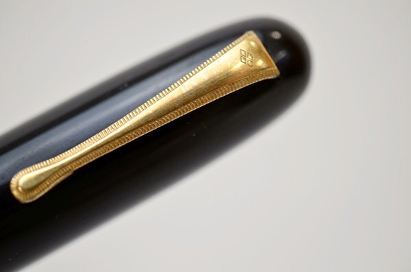 良品 ヨツビシ 万年筆 ペン先14K OSMIRIDIUM GOLD 3231 PARLEY R14K 日本製 YOTUBISIの画像8