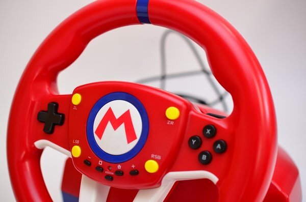 良品 HORI マリオカート レーシングホイール for Nintendo Switch ステアリング型コントローラー Nintendo Switch NSW-204 ホリ_画像2