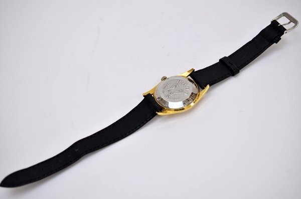 動作品 RADO ワールドトラベル 30石 デイト 343942 345602 自動巻 機械式 腕時計 ゴールド色 ラドーの画像9