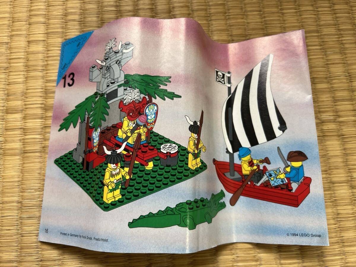 LEGO レゴ 南海の勇者 6262謎の石像リキリキ 当時物 元箱、説明書、当時のカタログ有の画像7