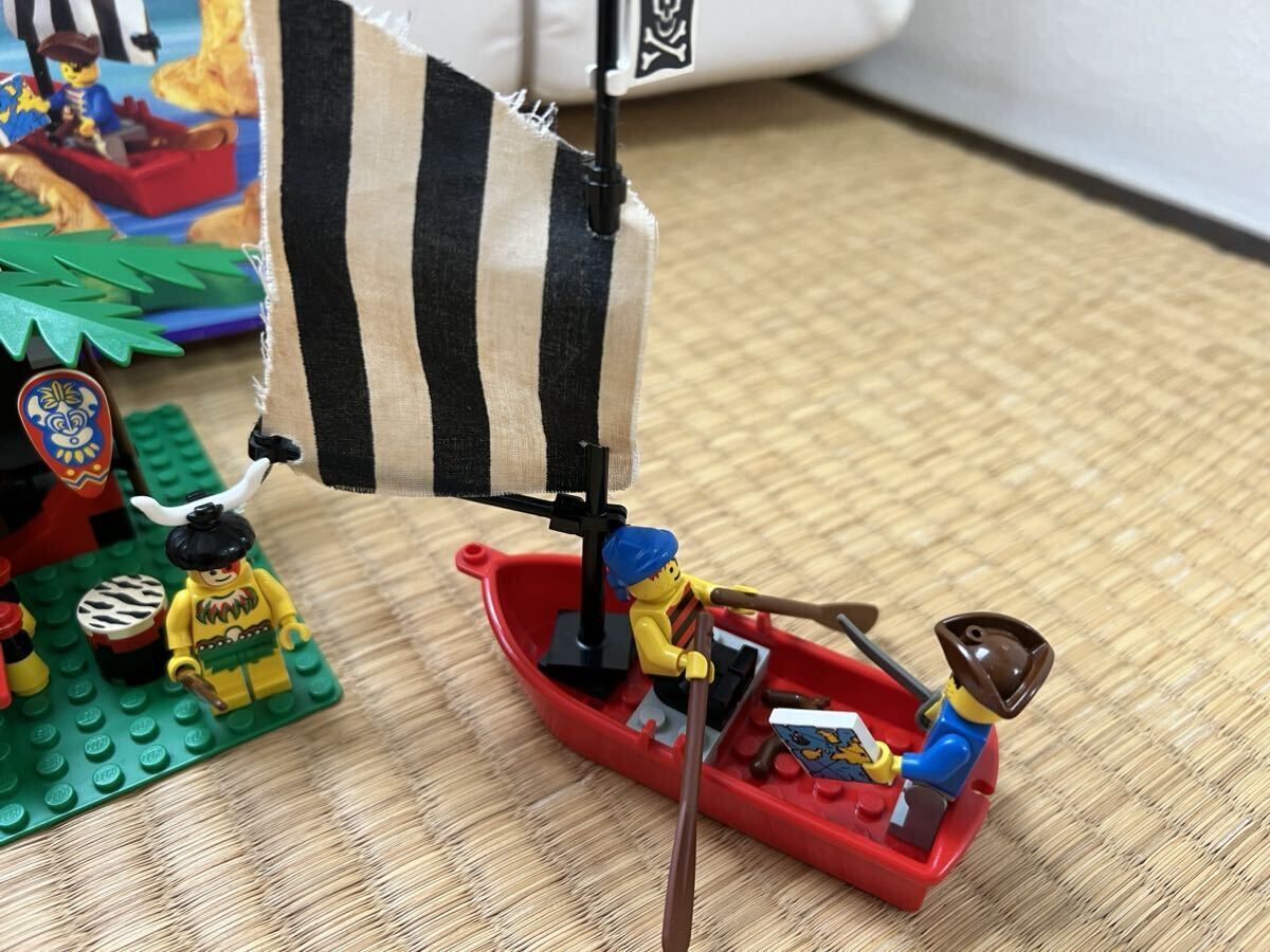LEGO レゴ 南海の勇者 6262謎の石像リキリキ 当時物 元箱、説明書、当時のカタログ有の画像3