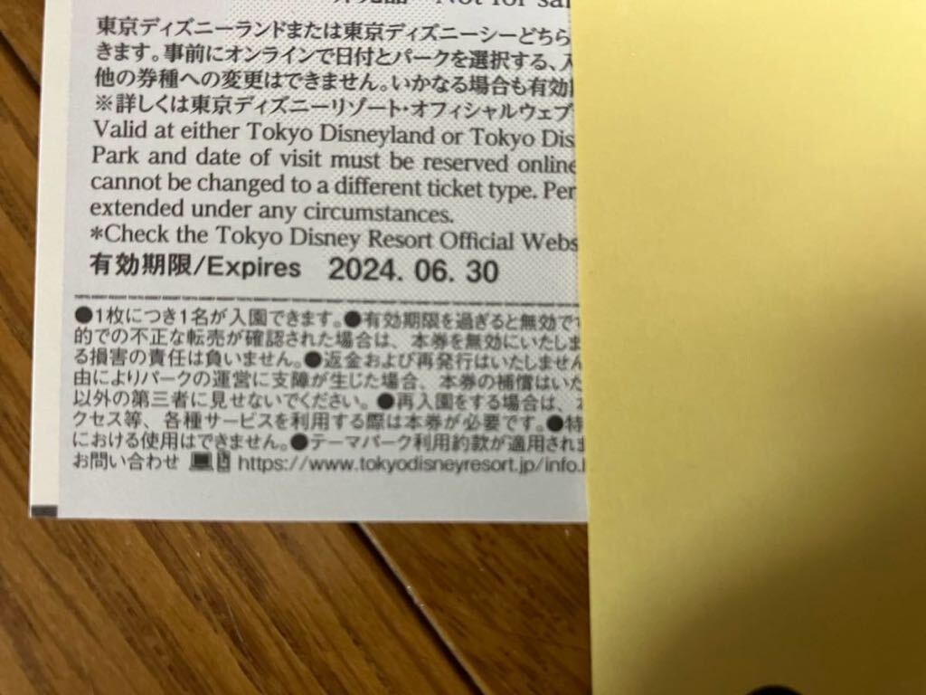 東京ディズニー リゾート チケット パスポート_画像2