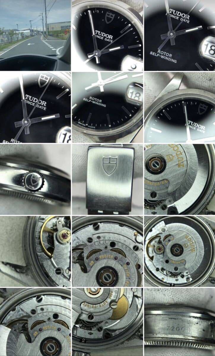 TUDOR チュードル チューダー Prince Date プリンスデイト 72000 Men’s メンズ 32mm watch 腕時計 AUTO AT オートマ 自動巻 稼働中の画像10