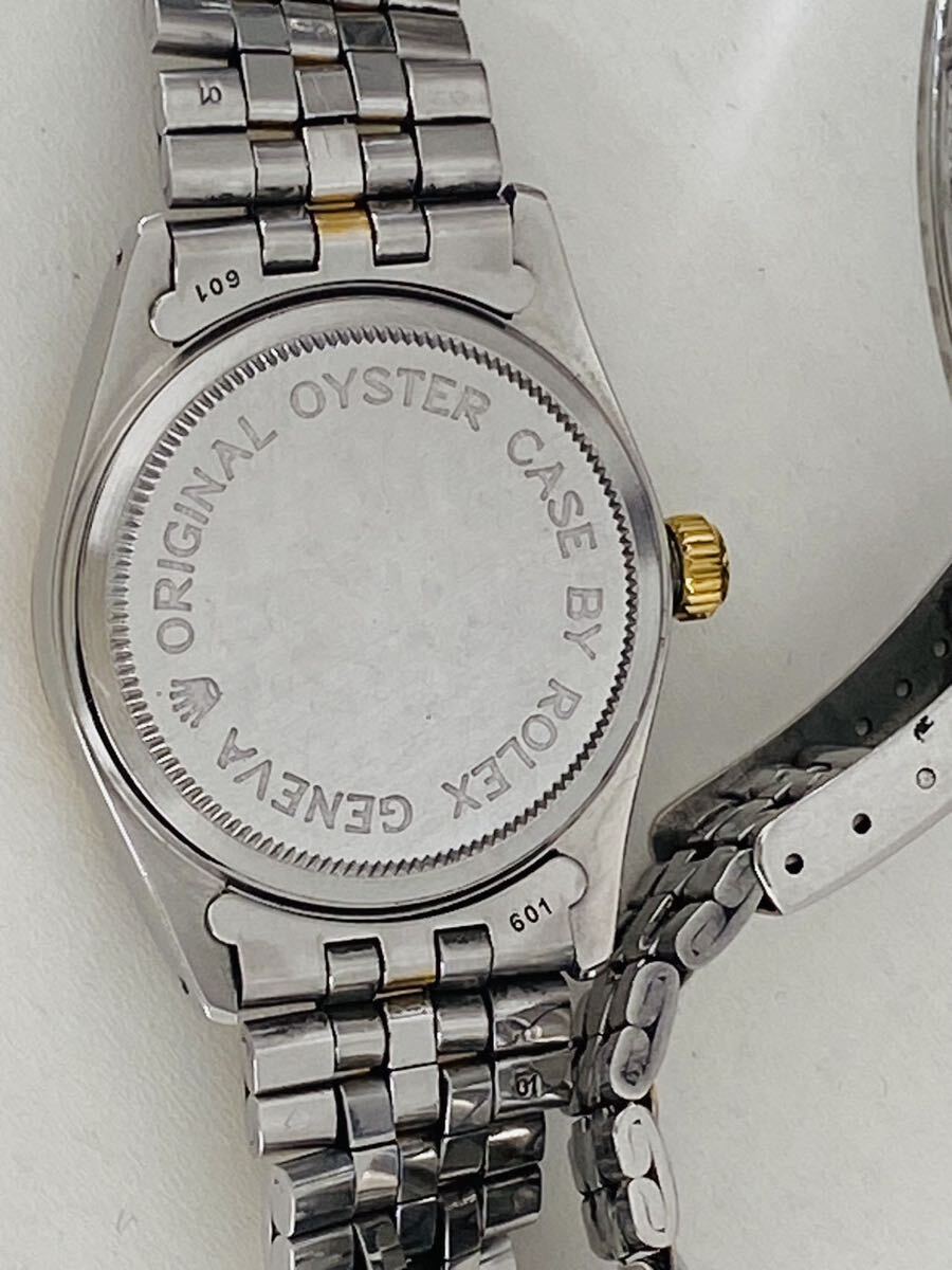 TUDOR チュードル チューダー Oyster Date オイスターデイト 72033 32mm Men’s メンズ watch 腕時計 AT 自動巻 YG SS 金 稼働中の画像6