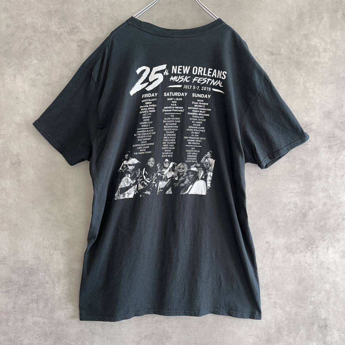 2019 ESSENSE NEW ORLEANS MUSIC FESTIVAL 25th Tシャツ XL相当_画像6