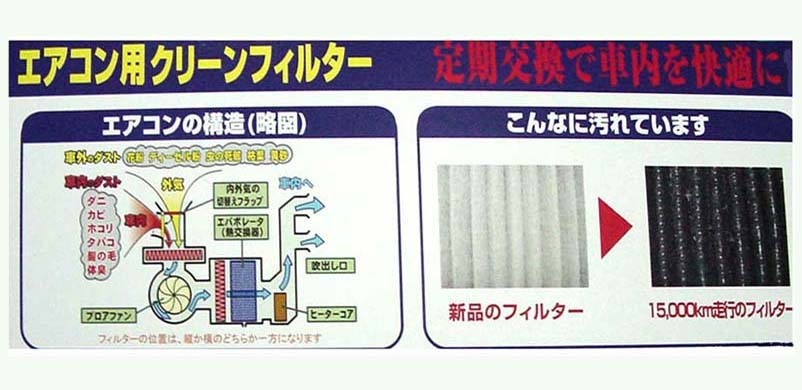 (03) PMC　PC-110B　クリーンフイルター　エアコンフイルター　アルティス　☆_画像3