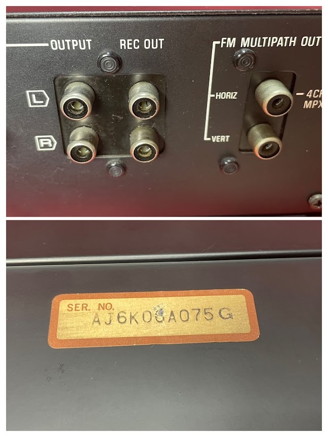 整備調整済み・完全動作品・照明LED化 テクニクス 30T ST-9030T ８連バリコン FMステレオチューナー FM専用チューナーの画像9
