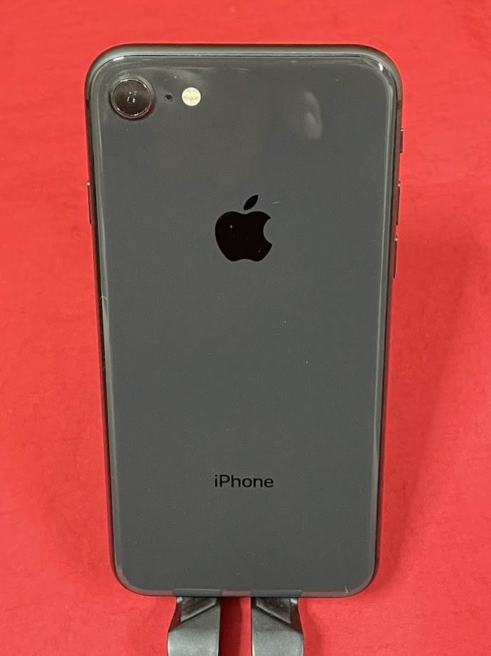 動作品・美品・角打ちなし・画面割れ無し　iPhone8 64GB A1906 (MQ7A2J/A) ブラック SIMフリー　バッテリー85％_画像2