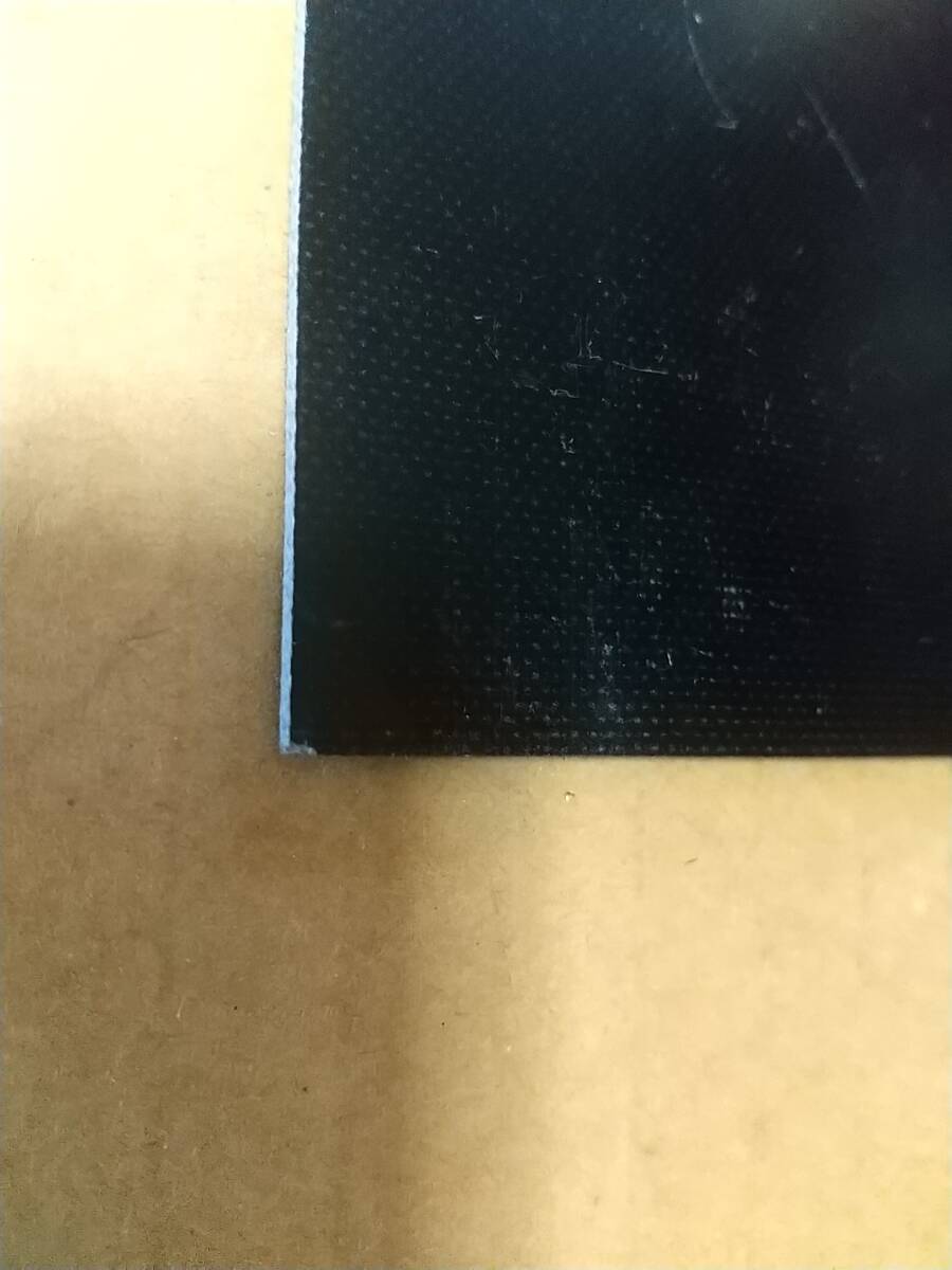 黒 FRPプレート 板（200x200x1.5mm) 130ｇ位  ガラスエポキシの画像3