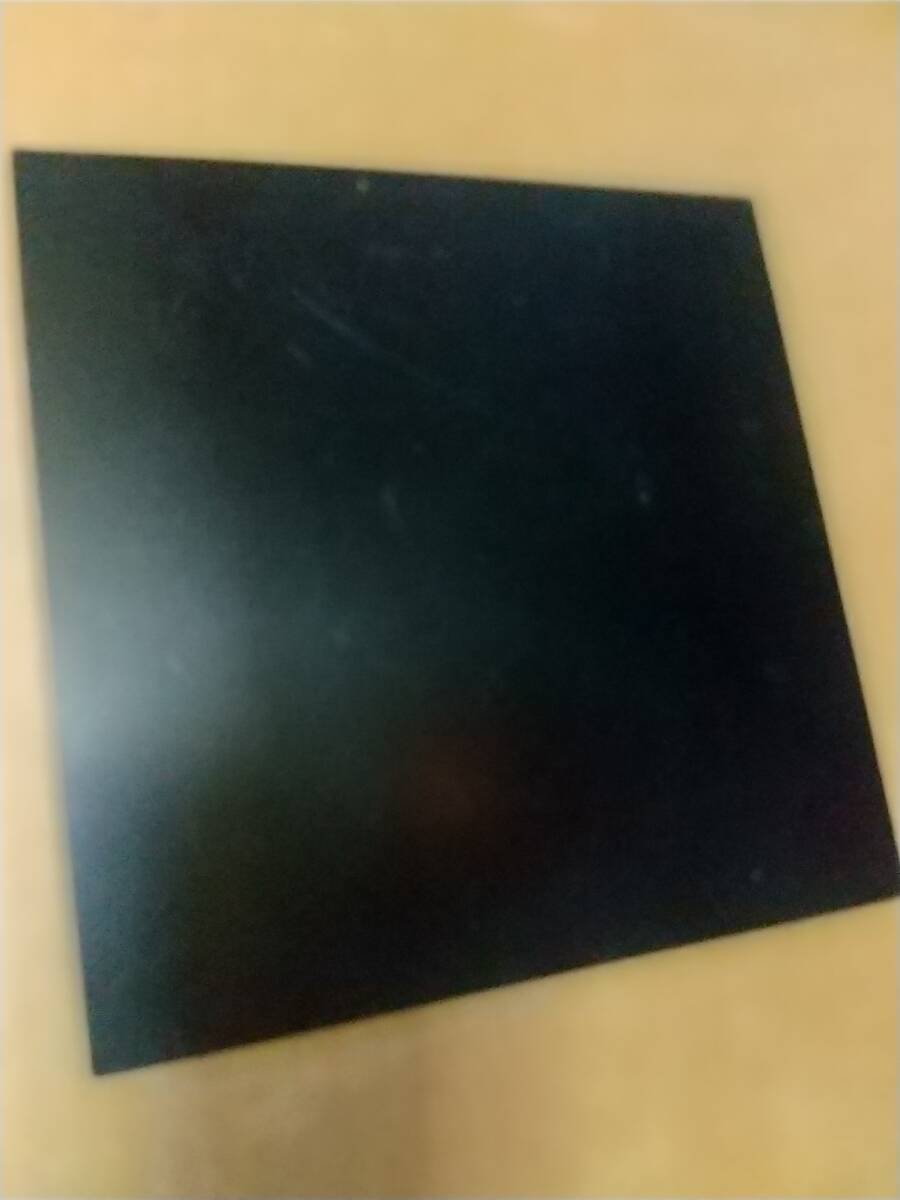 黒 FRPプレート 板（200x200x1.5mm) 130ｇ位  ガラスエポキシの画像2