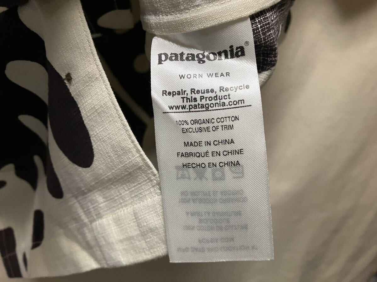 新品 patagonia pataloha シャツ S パタロハシャツ ハワイアンシャツ アロハシャツ 廃番希少品 surf リーフ 半袖シャツ SP17_画像5