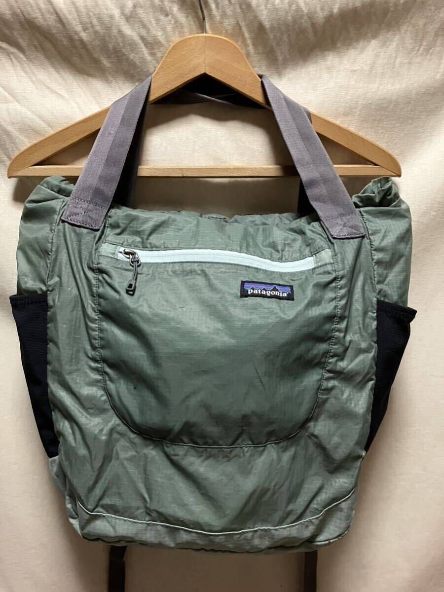 patagonia 旧 ライトウェイトトラベルトート FA14 廃番希少品 patagonia 旧 ライトウェイトトラベルトート FA14 廃番希少品