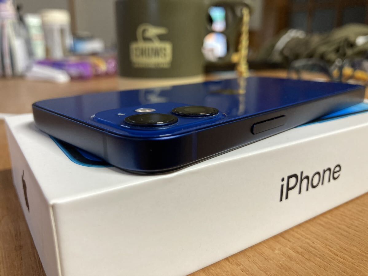 iPhone12 mini 64GB SIMフリー Apple ジャンク品 ブルーの画像8