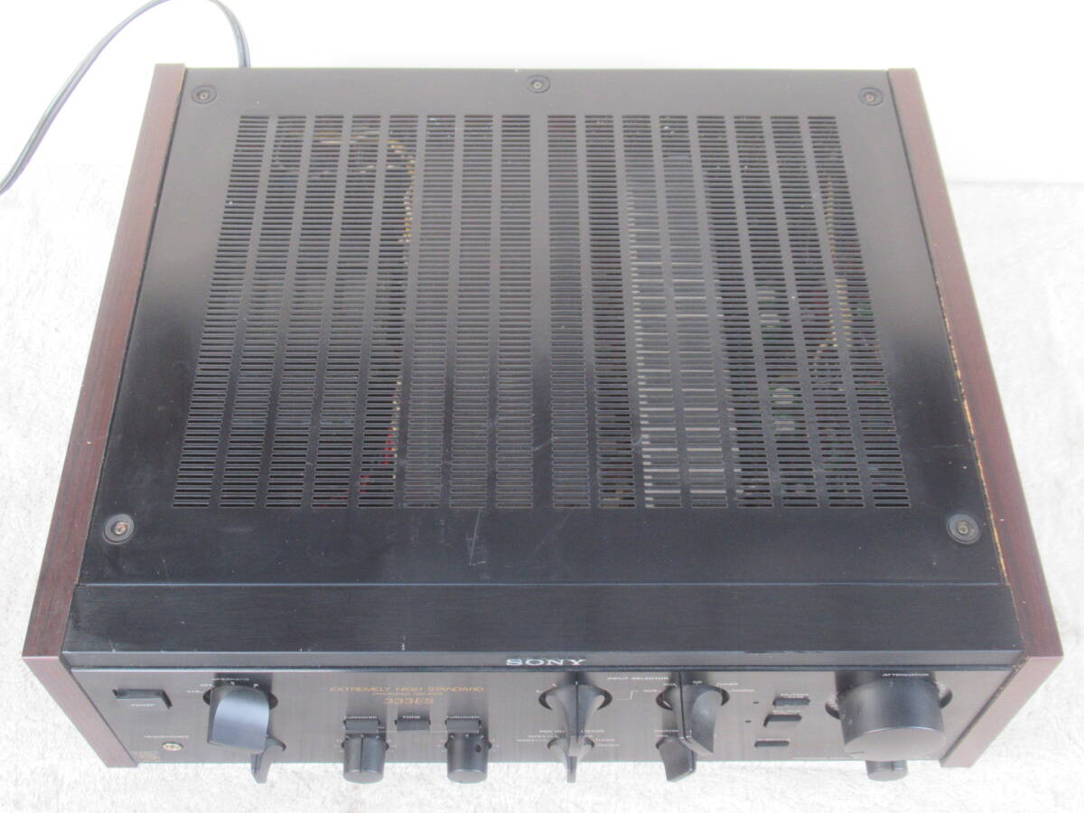 SONY TA-F333ESX ソニー ステレオ プリメインアンプ INTEGRATED STEREO AMPLIFIER 通電確認の画像4