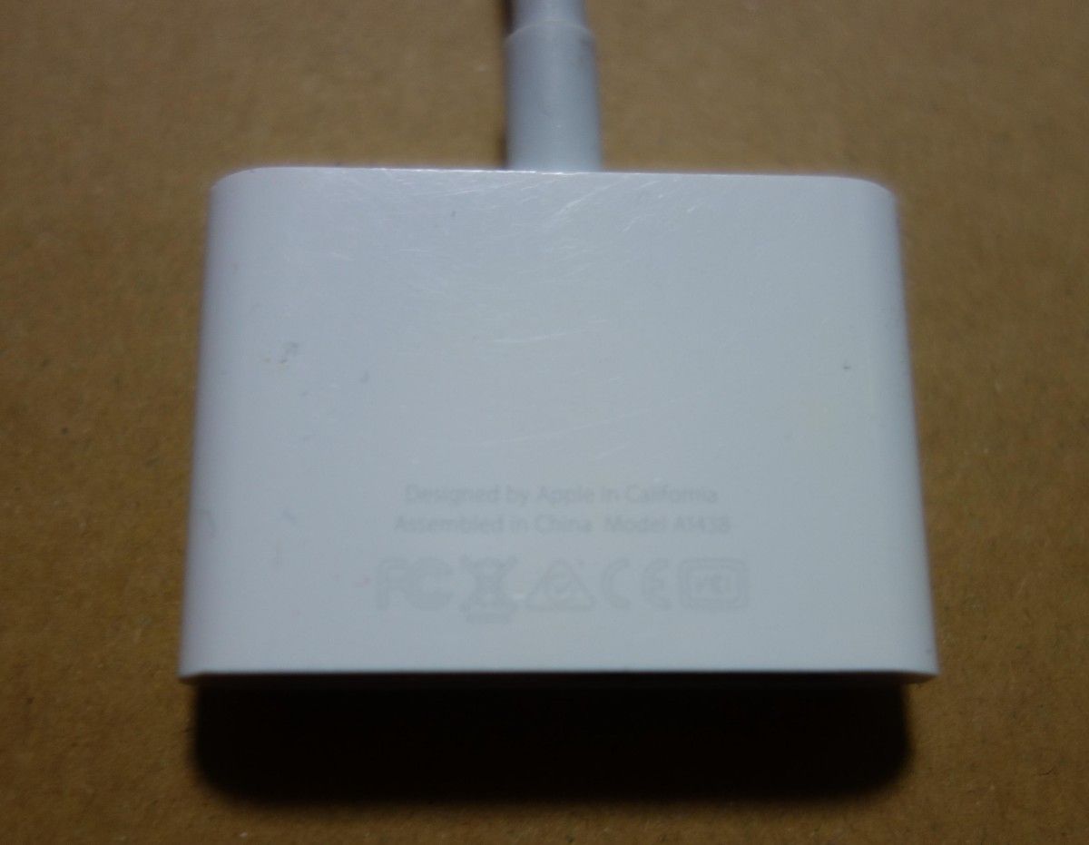 Apple Lightning-Digital AVアダプタ A1438　MD826AM/A