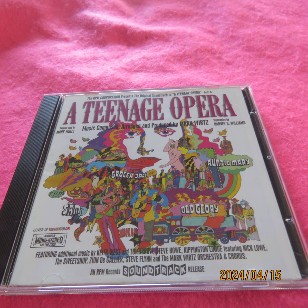 A Teenage Opera : Original Motion Picture Soundtrack Teenage Opera Mark Wirtz 形式: CD_画像1