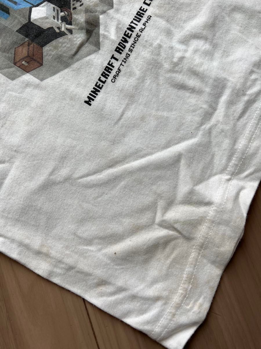 Tシャツ 半袖Tシャツ 古着 白 マインクラフト マイクラ Switch 任天堂 ニンテンドー 