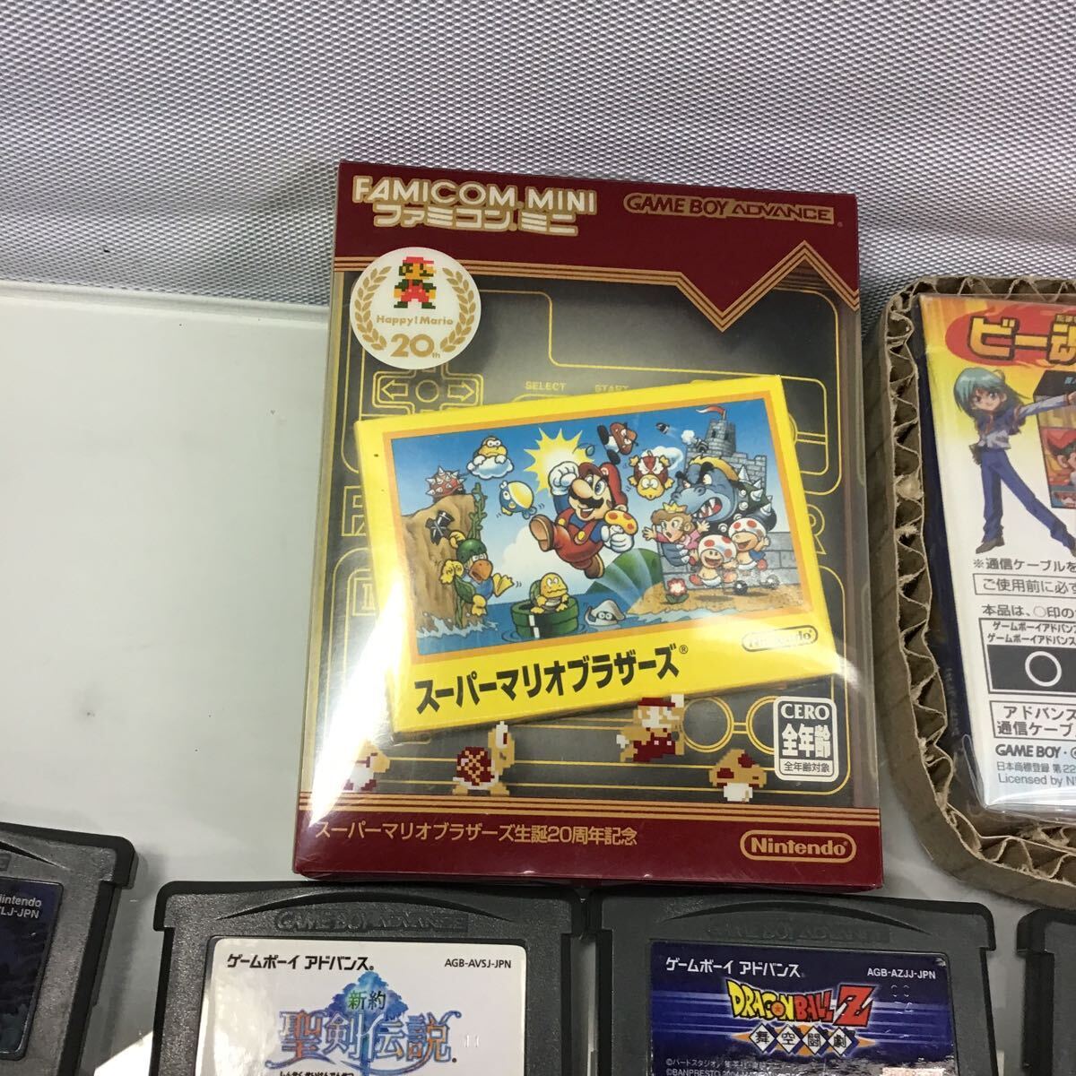 GBA ゲームボーイアドバンス ソフト 中古 現状品 ゼルダ マリオ ソニック 52本 まとめ売りの画像9