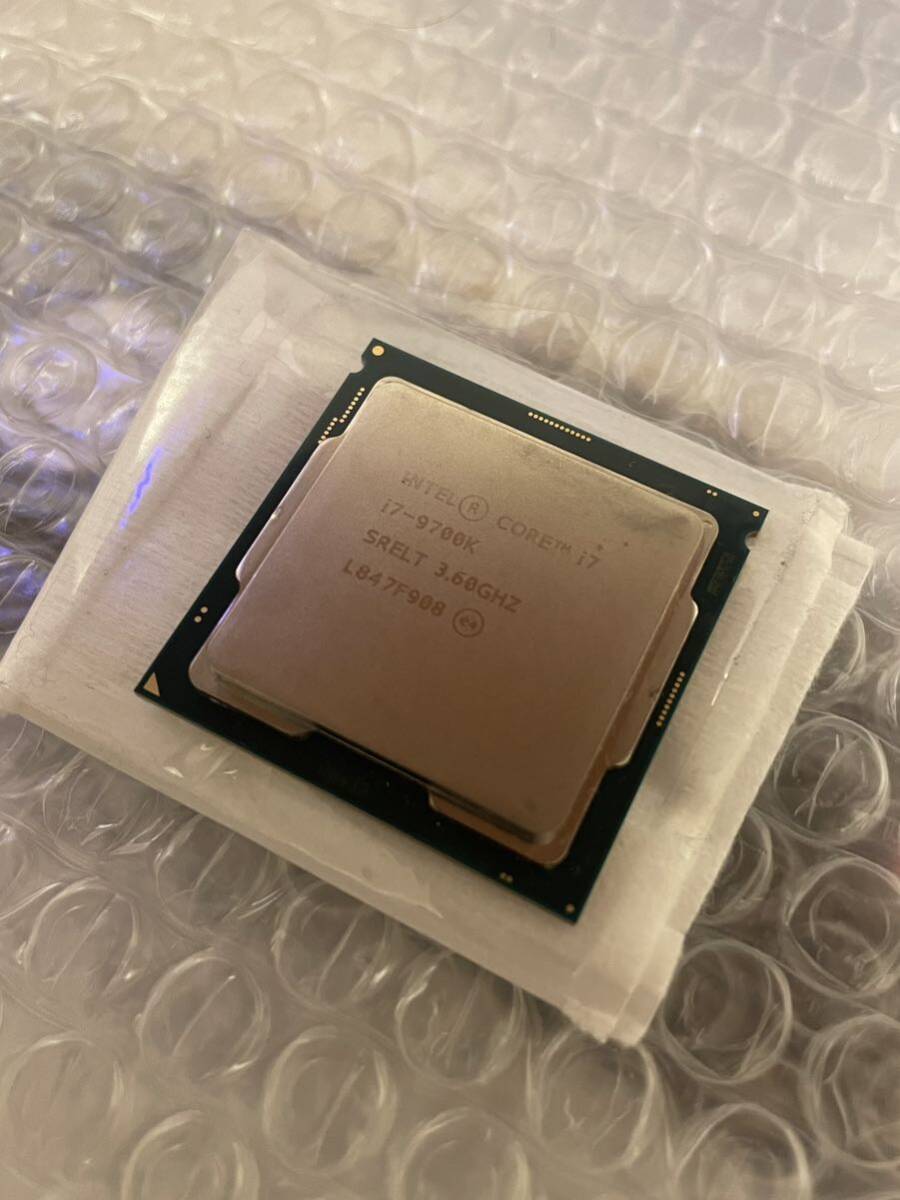 Intel Corei7 9700K ジャンク_画像1