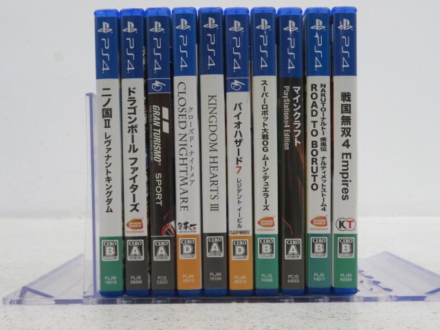 ジャンク●PS4ソフト　まとめ売り10本　ジャンクセット　プレイステーション4●49S_画像1