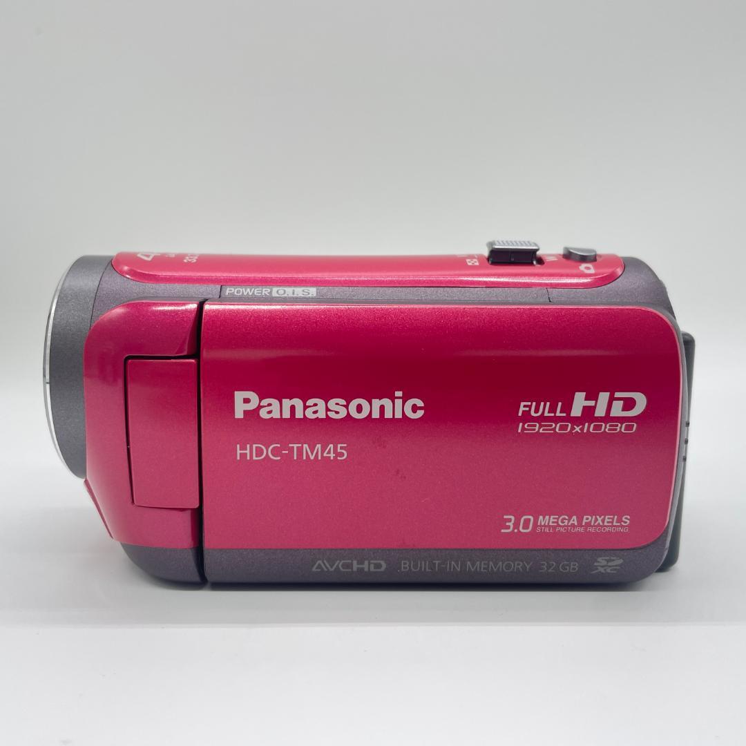 【動作確認済み】Panasonic ビデオカメラ HDC-TM45 PINK　 デジタルビデオカメラ　ハンディビデオカメラ　カメラ　Panasonic　パナソニック_画像6