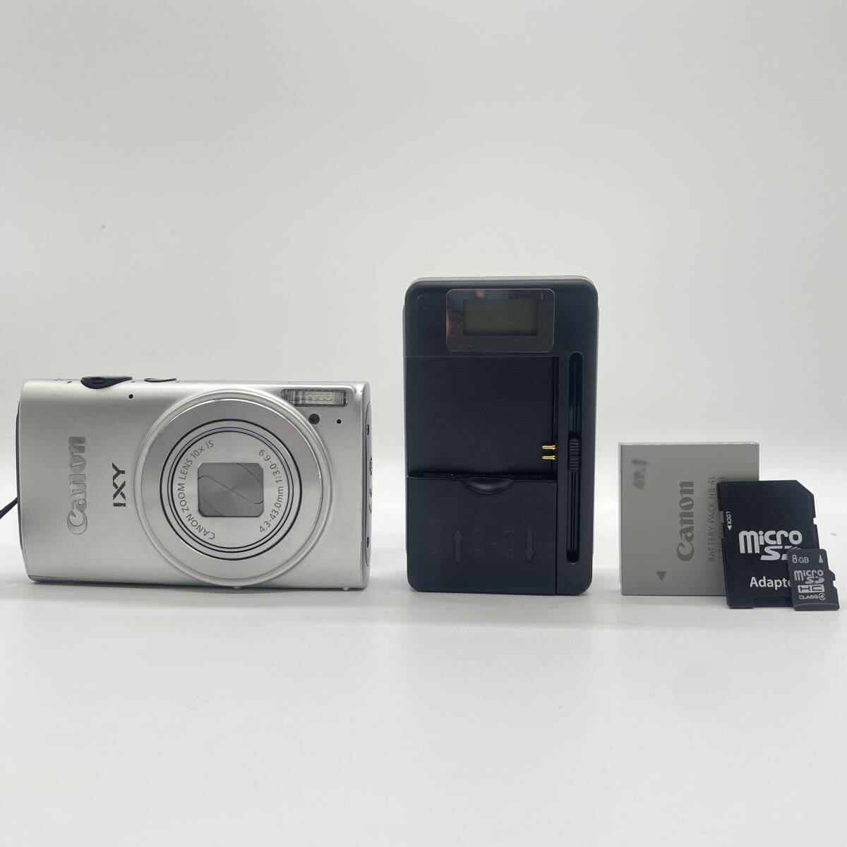【動作確認済】Canon IXY 610F SILVER コンデジ デジカメ デジタルカメラ シャッター&フラッシュ動作OK