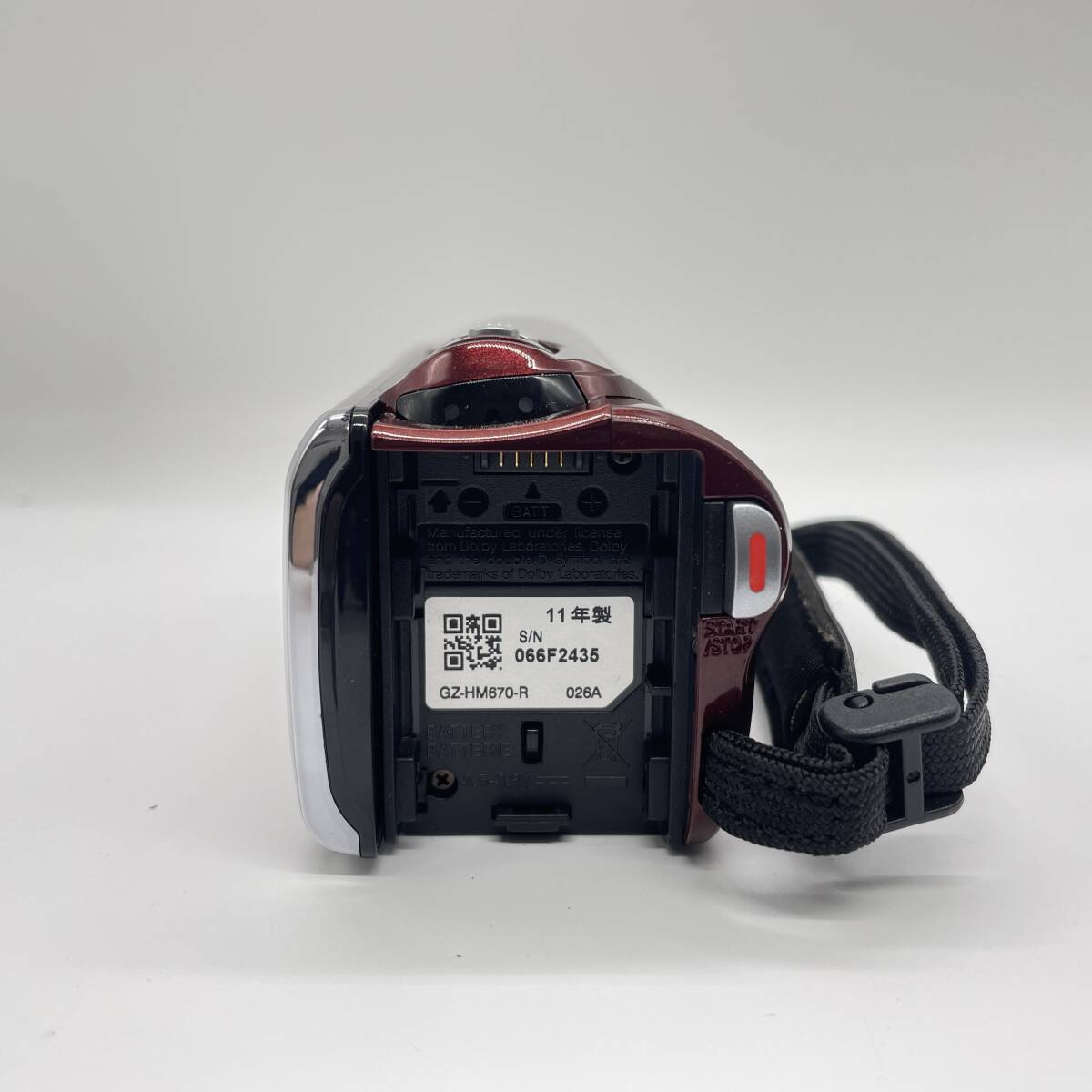 【動作確認済み】JVC Everio GZ-HM670-R 　 デジタルビデオカメラ　ハンディビデオカメラ　カメラ　JVC ビクター_画像9