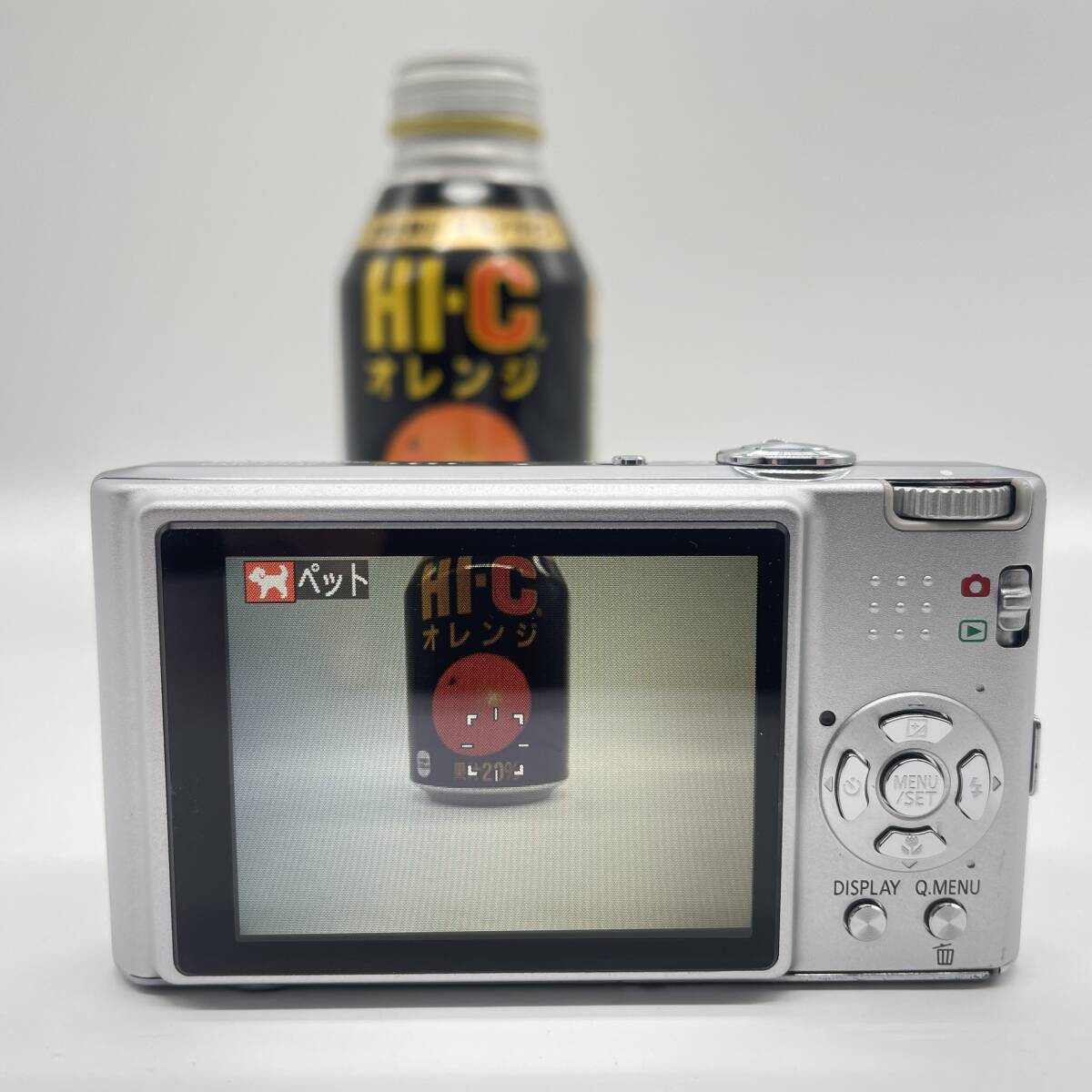 【動作確認済】Panasonic パナソニック LUMIX DMC-FX37 SILVER コンデジ デジカメ デジタルカメラ シャッター&フラッシュ動作OKの画像3