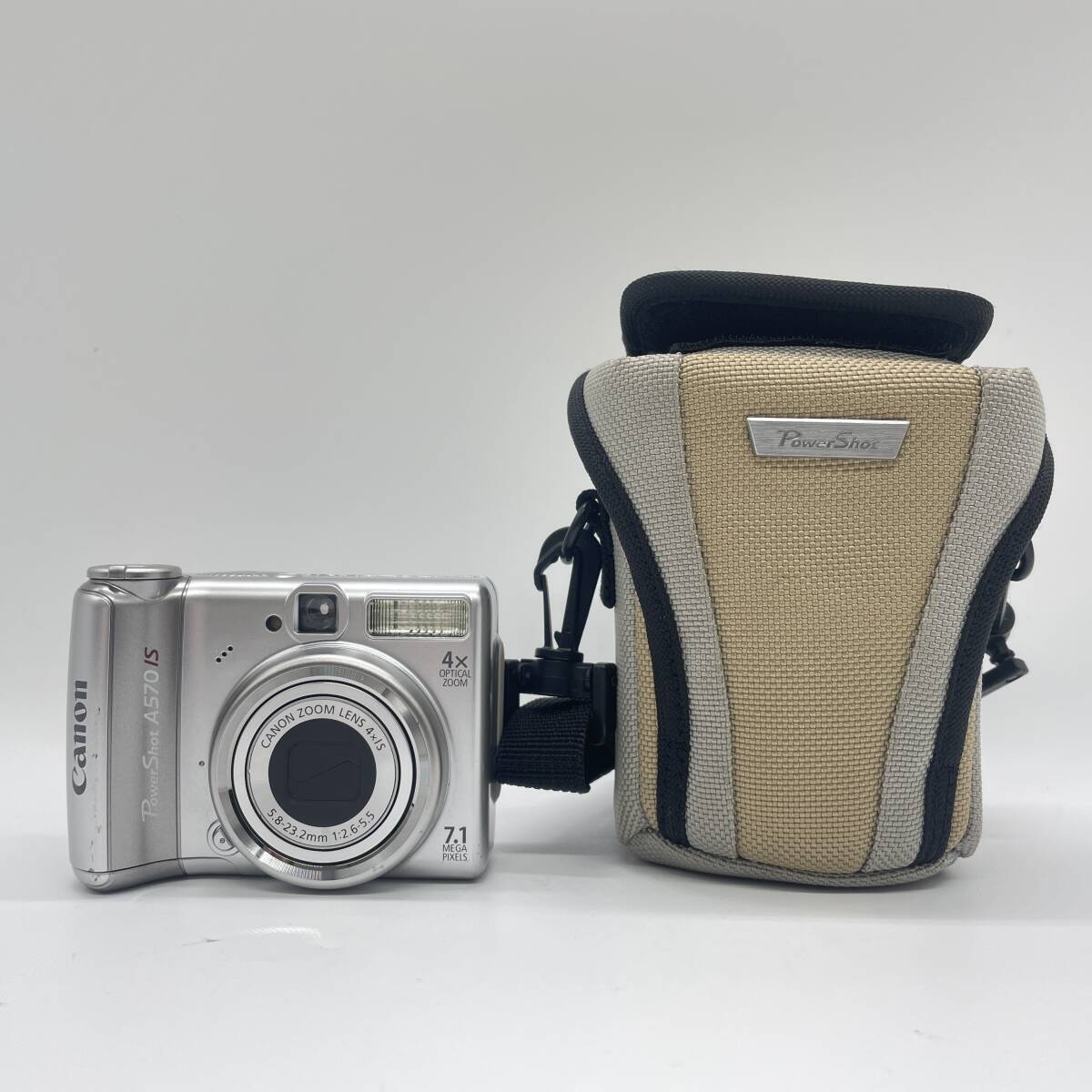  【動作確認済み・状態良好品】Canon PowerShot A570 is コンデジ デジカメ デジタルカメラ シャッター&フラッシュ動作OKの画像1