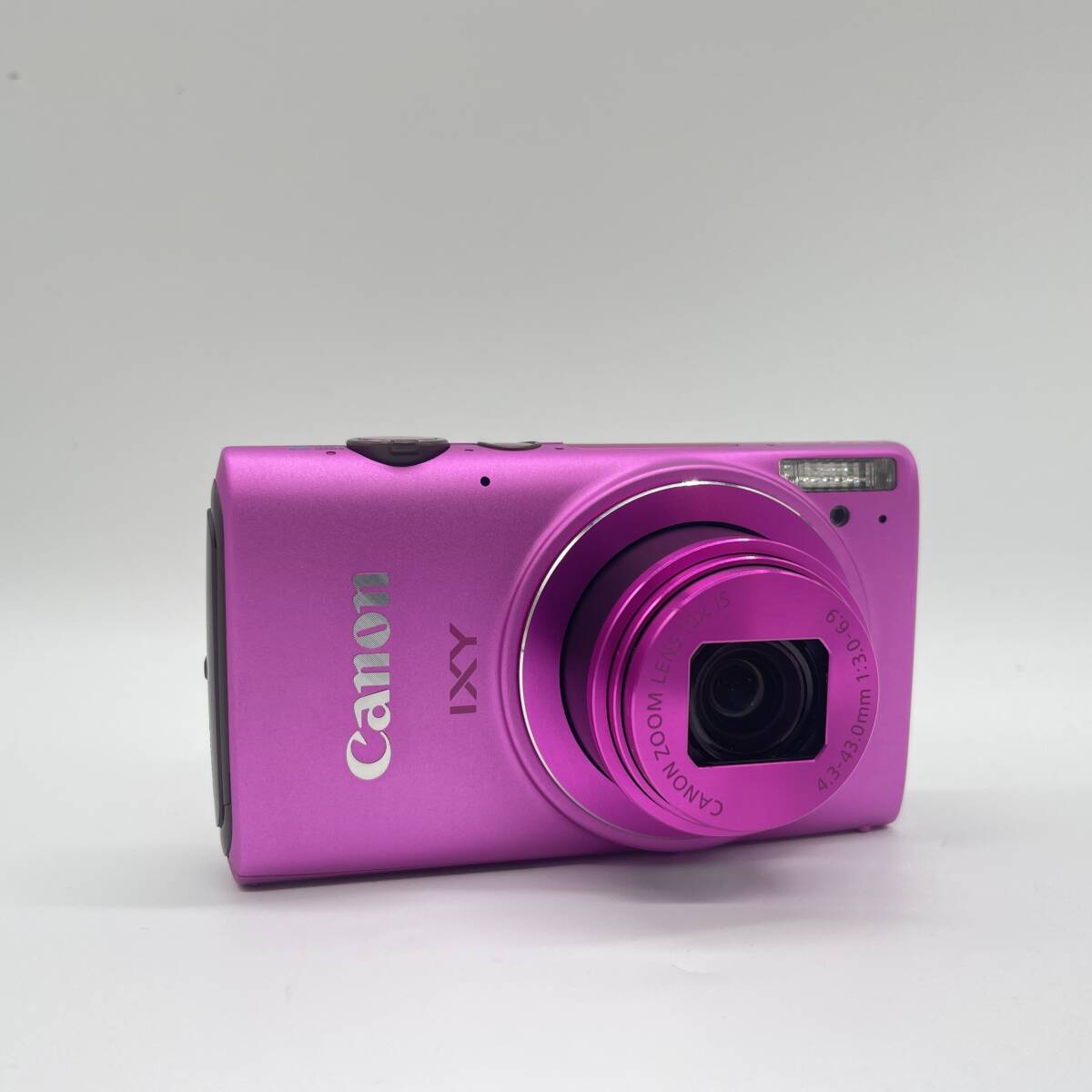 【動作確認済・備品完備・状態良好品・kenko三脚付】Canon IXY 610F PINK コンデジ デジタルカメラ シャッター&フラッシュ動作OKの画像2