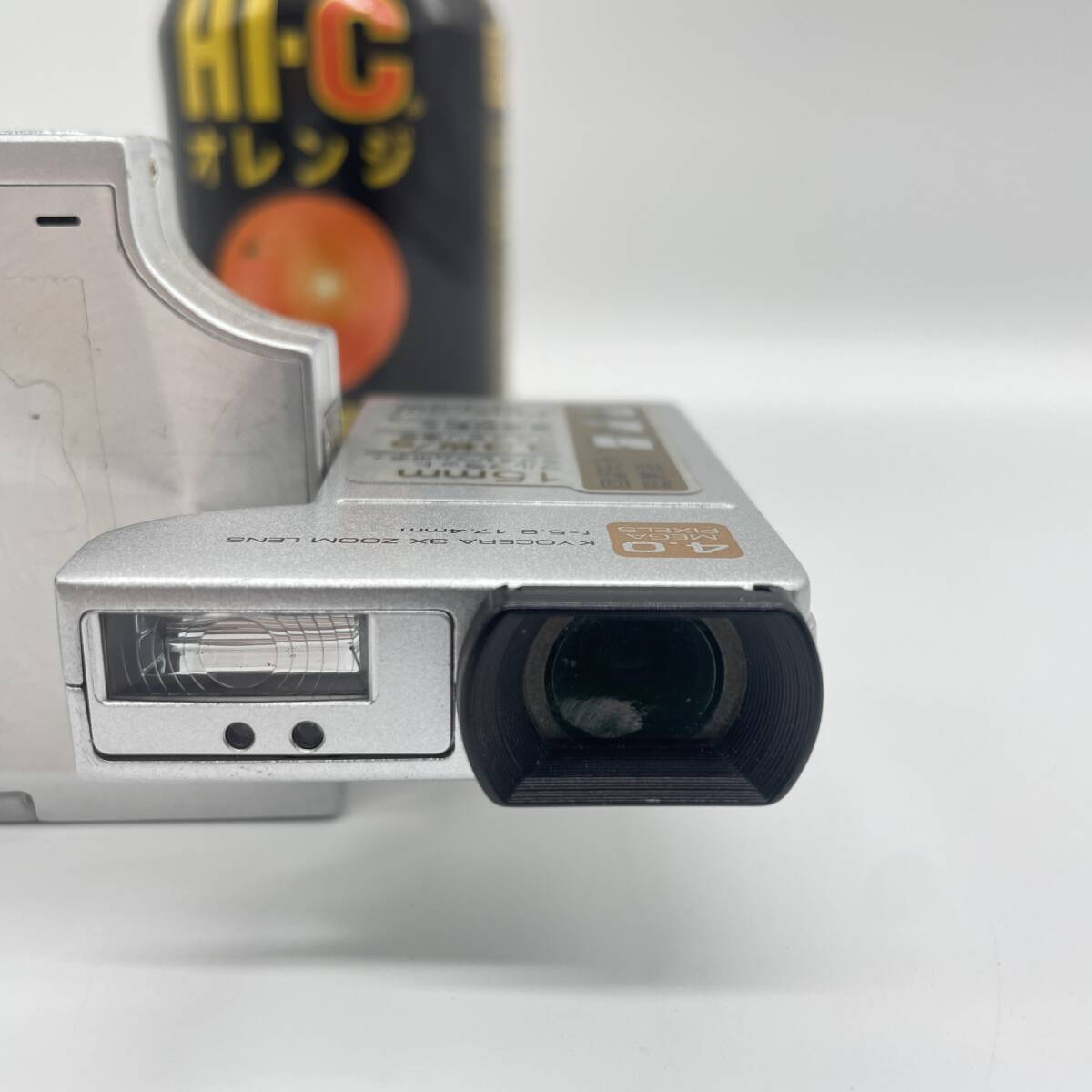 【動作確認済】KYOCERA 京セラ Finecam Finecam SL400R コンデジ デジカメ デジタルカメラ シャッター&フラッシュ動作OKの画像9