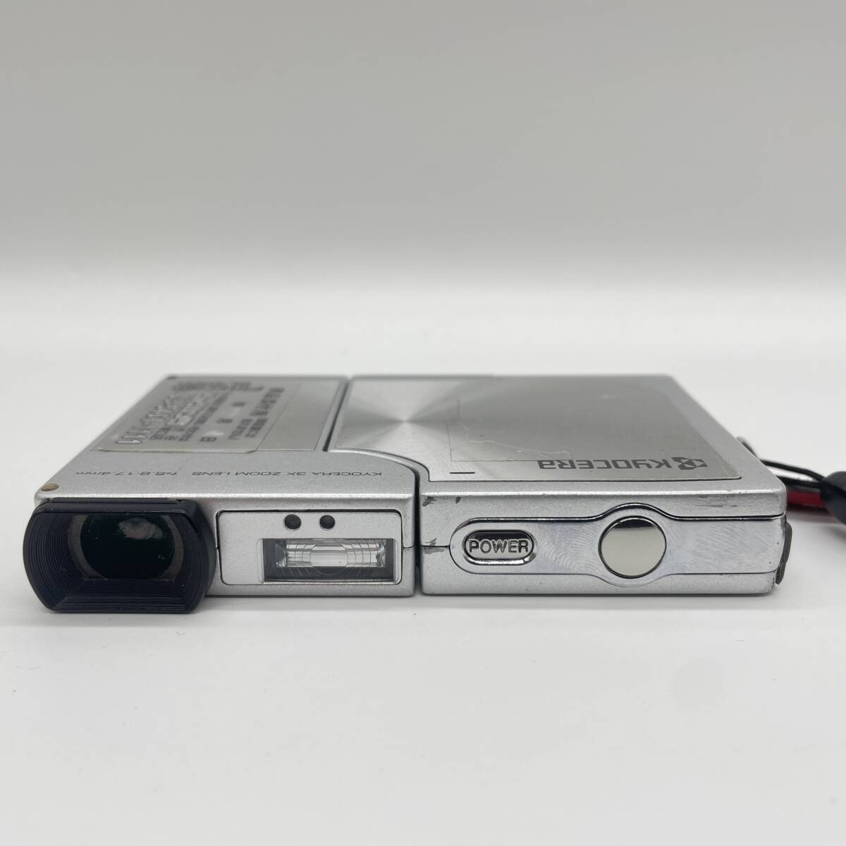 【動作確認済】KYOCERA 京セラ Finecam Finecam SL400R コンデジ デジカメ デジタルカメラ シャッター&フラッシュ動作OKの画像6