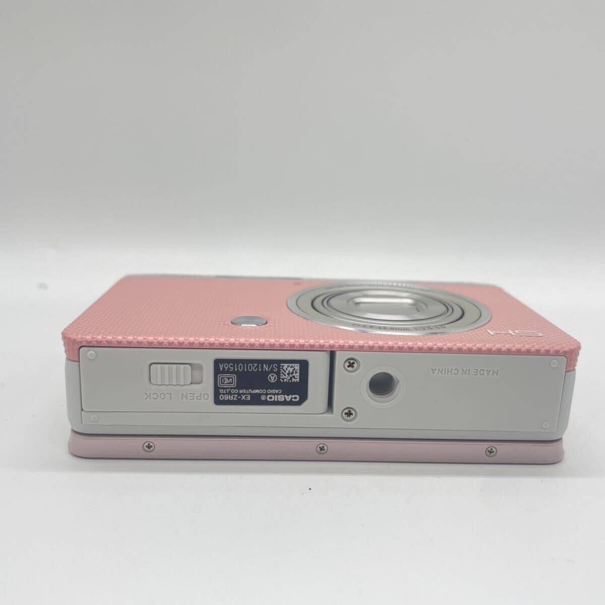 【動作確認済み・備品完備・状態良好品】CASIO EXILIM EX-ZR60 pink デジタルカメラ カシオ デジカメ _画像10