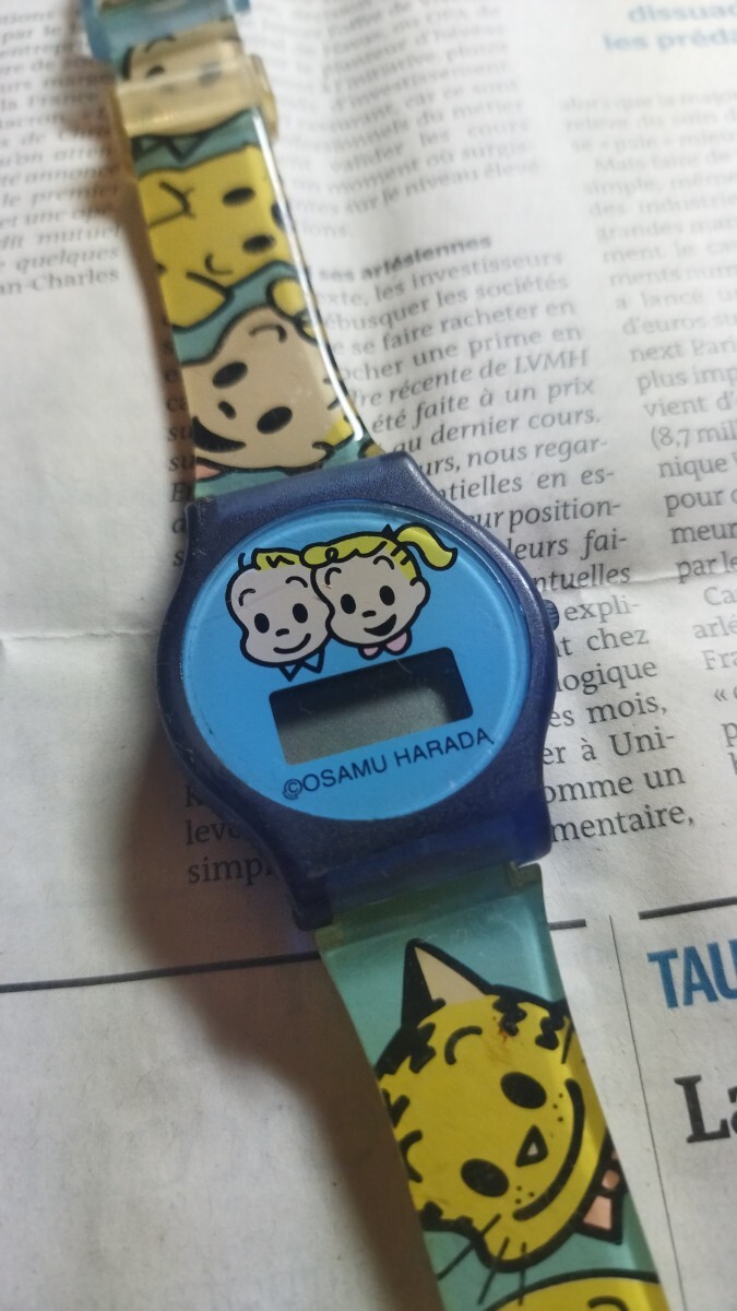 当時物 【OSAMU HARADA 腕時計】ハラダオサム オサムグッズ ウォッチ 90年代 限定品 デジタル腕時計の画像1